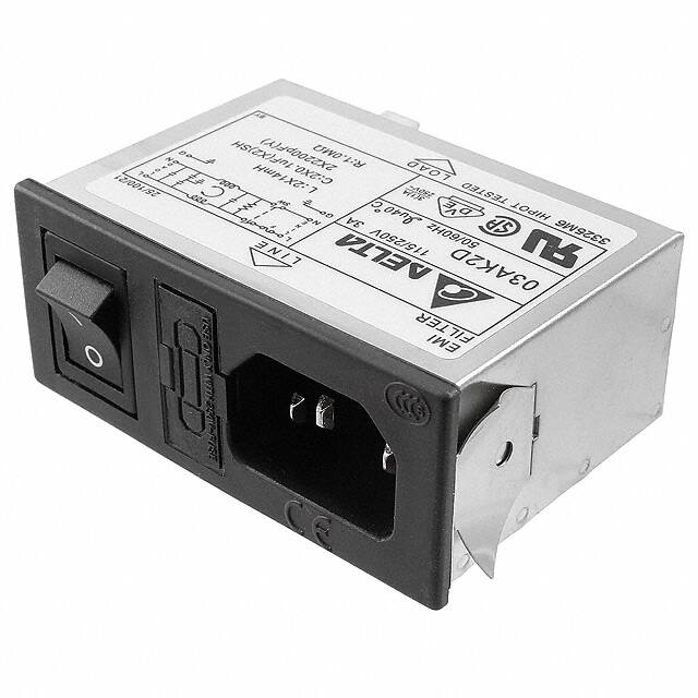 03AK2D Delta Electronics  Power Entry Modules (PEM)